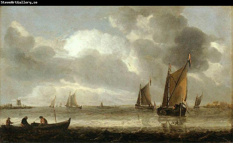Abraham van Beijeren The Silver Seascape